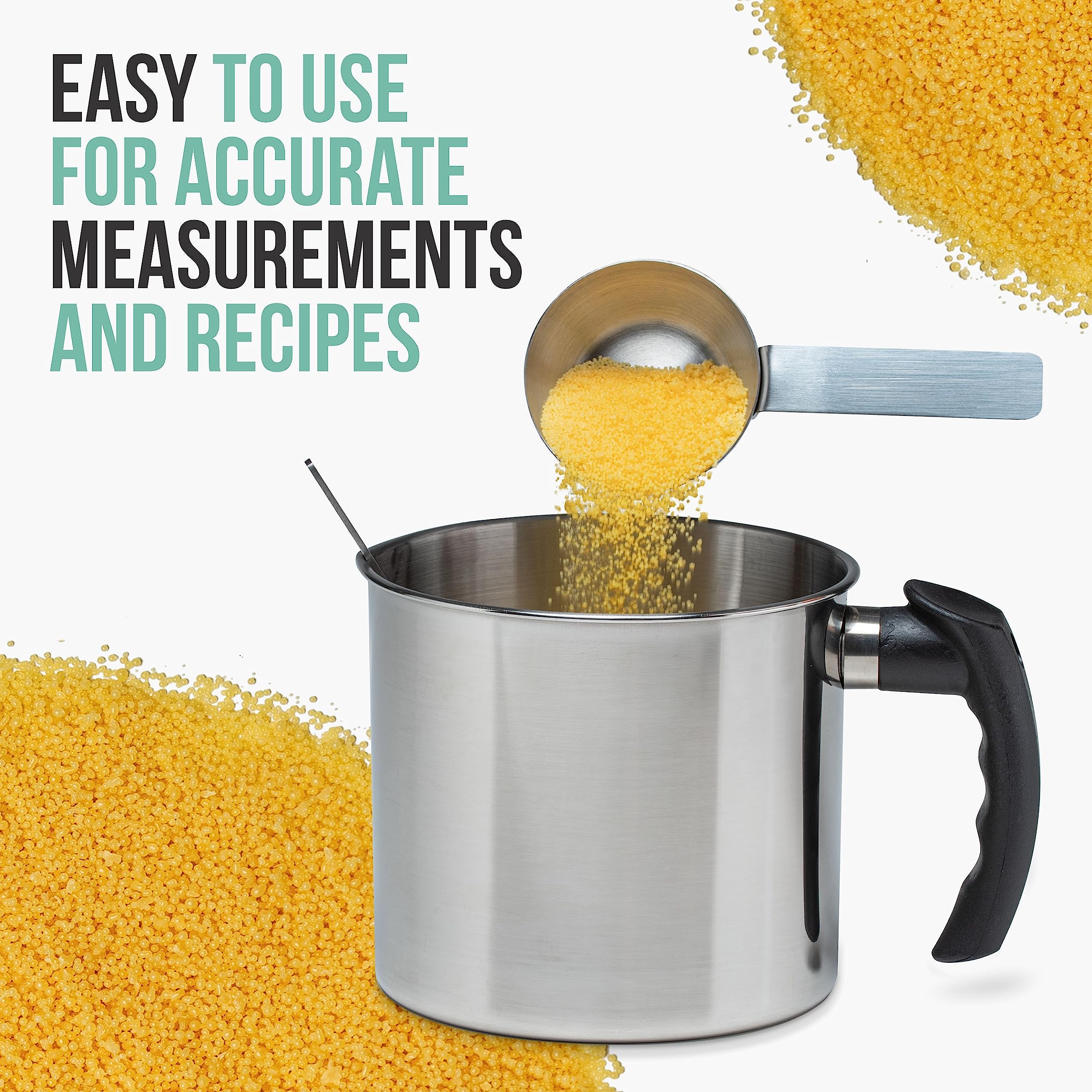 Candelilla Wax Pellets 8 oz. 100% Pure Natual Food Grade Vegan Wax For DYI Lip Balm, Soap and Candle Making, Creams and Lotions.